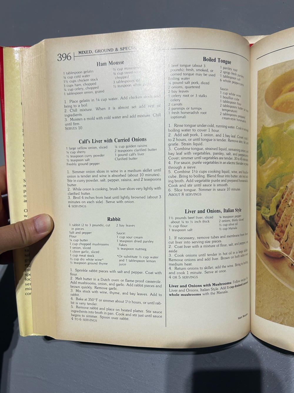 VINTAGE The Culinary Arts Institute Hard Cover Cookbook (Over 4,400 Recipes) - Picture 7 of 11